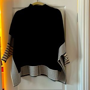 Selene L sweater - poncho style - NWOT; never worn